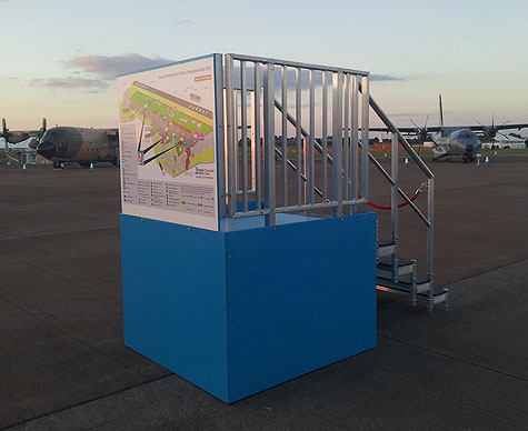 Air Show Steward platform.