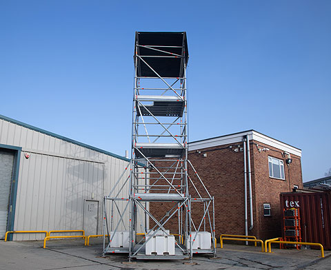 6.5m Layher Watch tower.