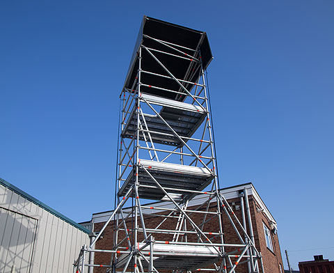 6.5m Layher Watch tower.